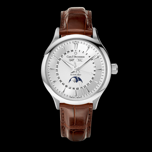 Carl F. Bucherer Manero Moonphase 18k White Gold
