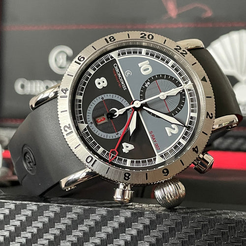 Chronoswiss Timemaster Chronograph GMT S-Ray
