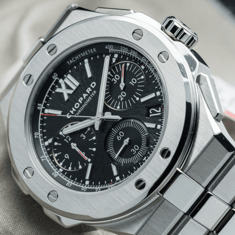 Chopard Alpine Eagle XL Chrono Stainless Automatic Black, фото 1