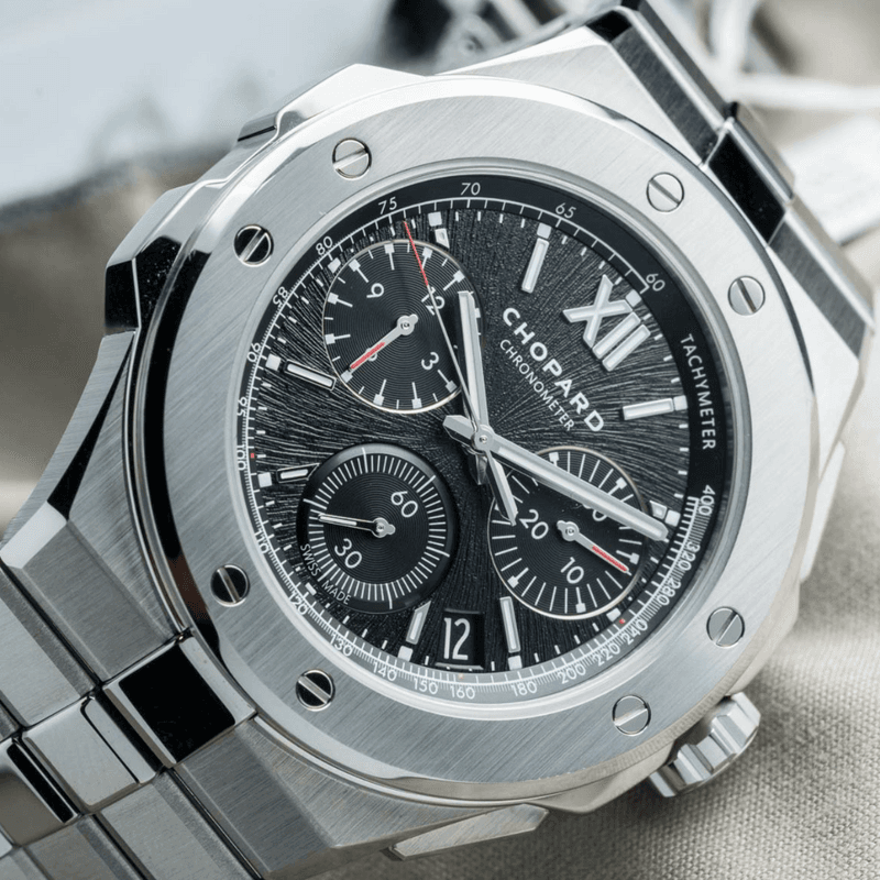 Chopard Alpine Eagle XL Chrono Stainless Automatic Black, фото 2