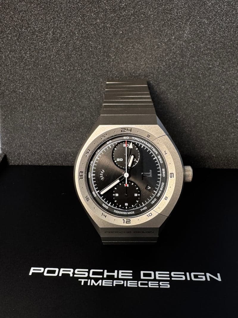 Porsche Design Monobloc Actuator GMT-Chronotimer All Titanium, фото 2