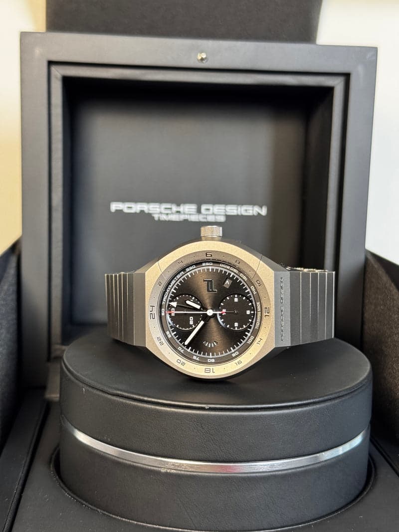 Porsche Design Monobloc Actuator GMT-Chronotimer All Titanium, фото 4