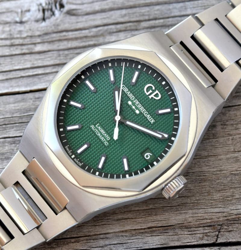 Girard Perregaux Laureato 42 mm Green, фото 3