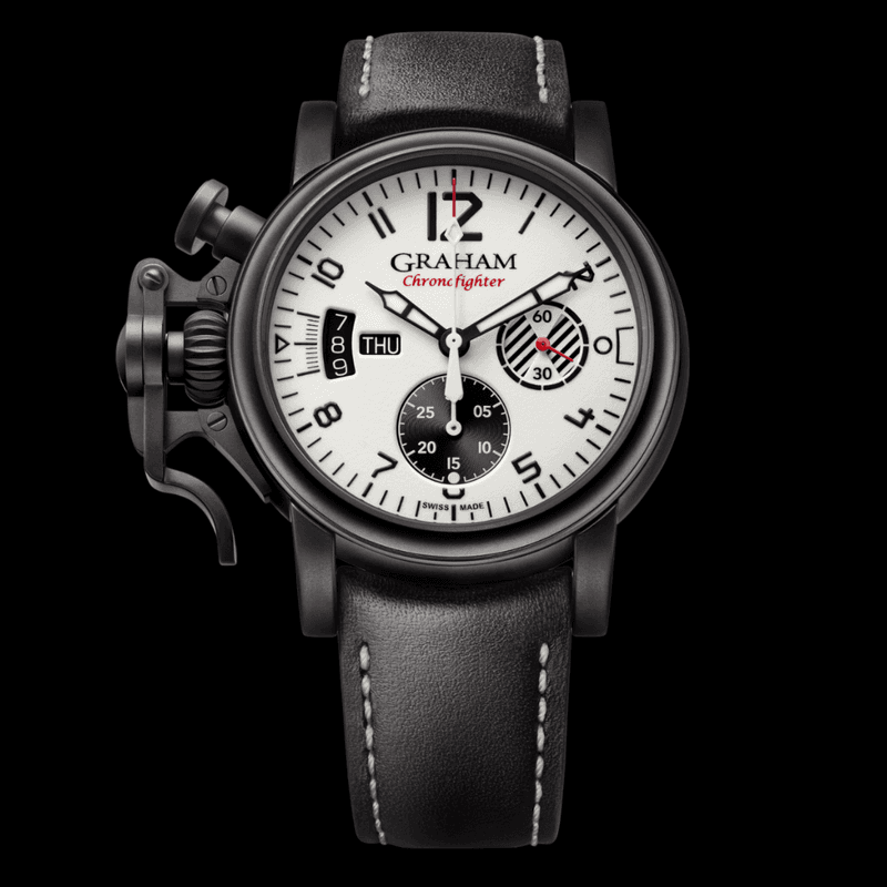 Graham Chronofighter Vintage DLC White Limited Edition, фото 2