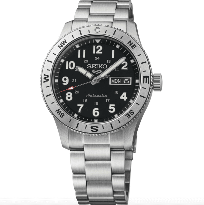 Seiko 5 Sports Field Automatic 41 Camo Black, фото 1