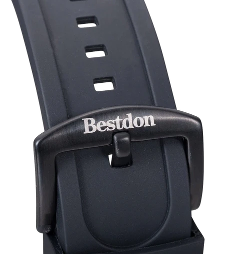 Bestdon Swiss Mens Sports Watches Quartz Analog Six Hands Black