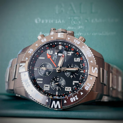 Ball Engineer Hydrocarbon Spacemaster Orbital II ref. DC3036C-SAJ-BK — Automatic watch