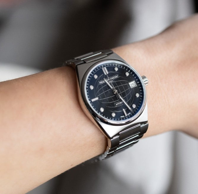 Frédérique Constant Highlife Ladies Automatico Diamanti Schwarz