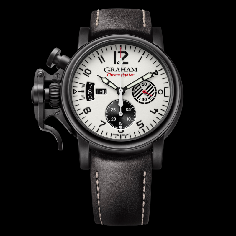 Graham Chronofighter Vintage DLC Bianco Edizione Limitata