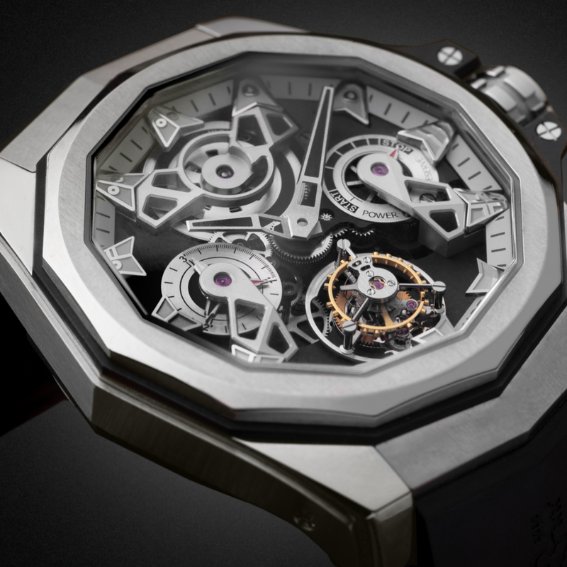 Corum Admiral's Cup Admiral 45 Tourbillon traforato