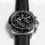 Orologio da uomo nero Bell & Ross BR V3 Vintage Xl Br V3-94