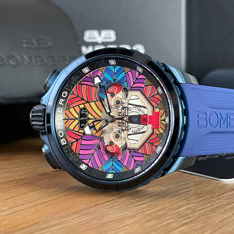 Bomberg Bolt-68 Heritage Quetzalcóatl Navy Blue Special Edition
