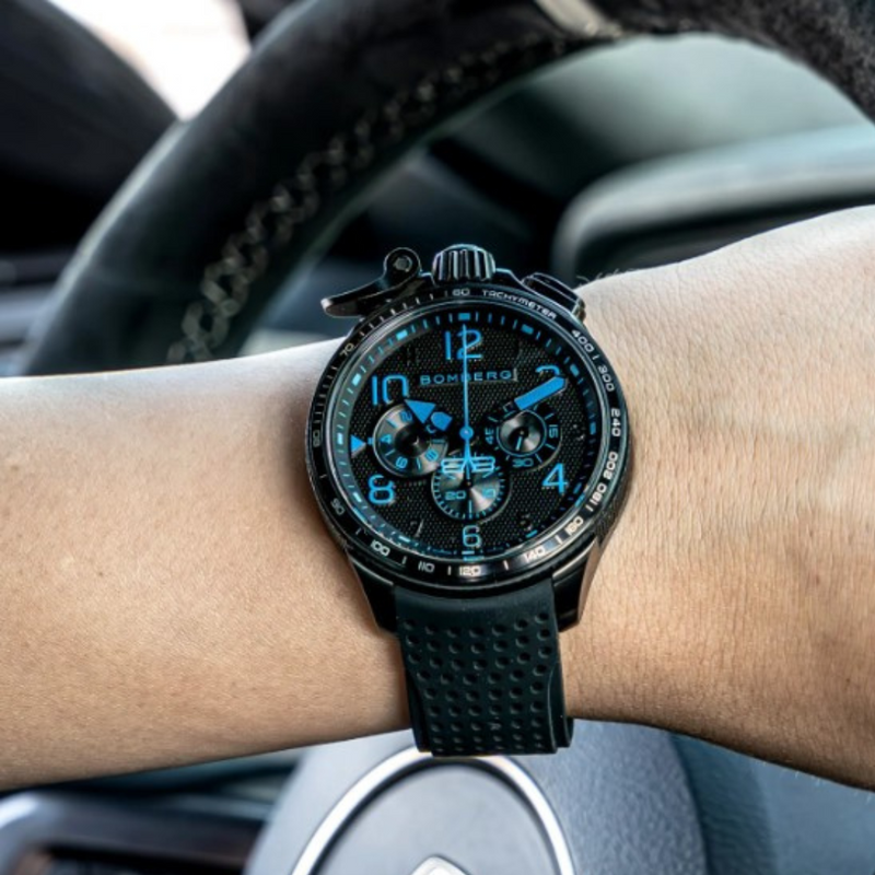 Bomberg Bolt-68 Racing Black & Blue