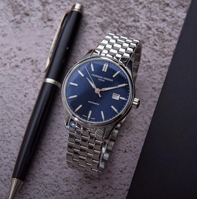 Frédérique Constant Classics Index Automatico Edelstahl