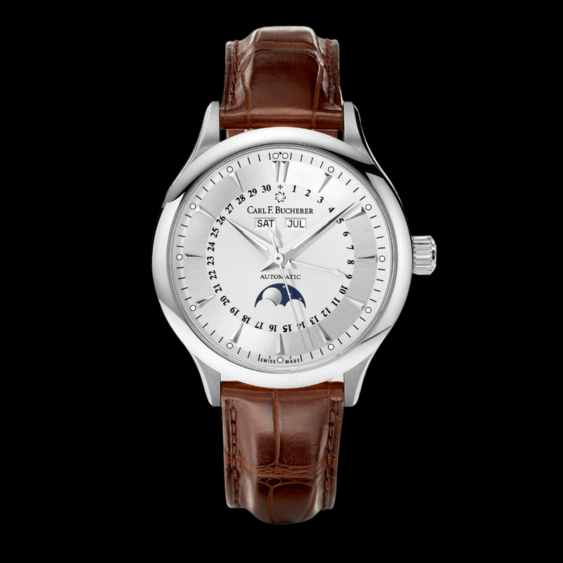 Carl F. Bucherer Manero Moonphase Oro bianco 18 carati