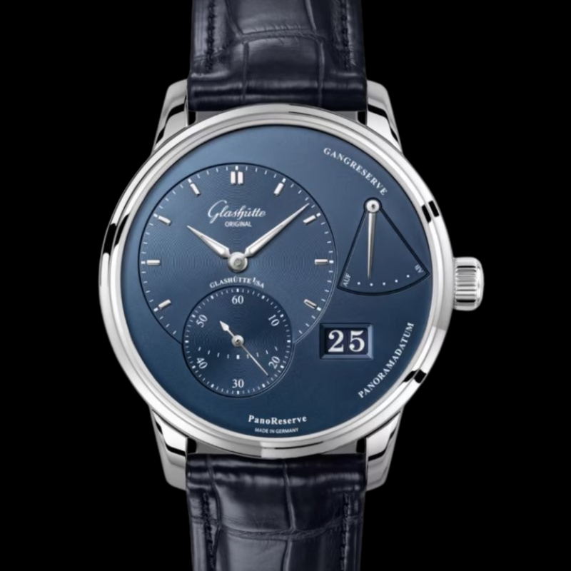 Glashütte Original PanoReserve Blu 40mm