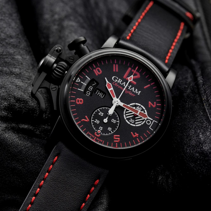 Graham Chronofighter Vintage DLC Rosso Edizione Limitata