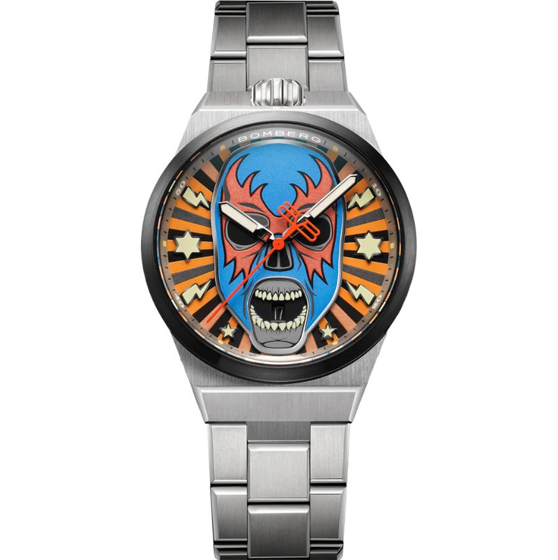 Bomberg Bolt-68 Lucha Libre I Blue