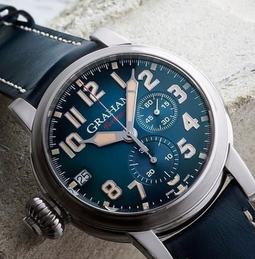 Graham Fortress Monopusher Blue Limited Edition