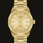 Tissot PRC 100 Solar Quartz 34mm Goldig