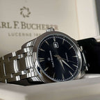 Carl F. Bucherer Manero AutoDate ref. 00.10915.08.33.21 — stahl Automatic watch