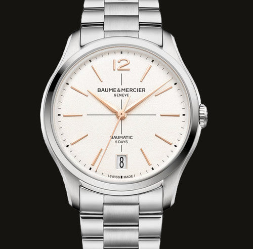 Baume & Mercier Clifton 10793 Baumatic 39mm ref. M0A10793 — stahl Automatic watch