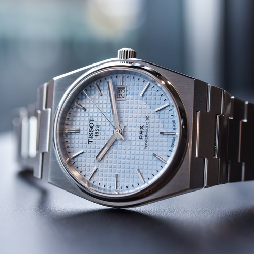 Tissot PRX 40 205 Powermatic 80 Hellblau