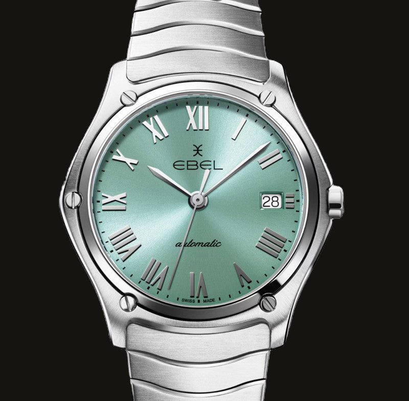 Ebel Sport Classic Automatic Mintblau 37mm