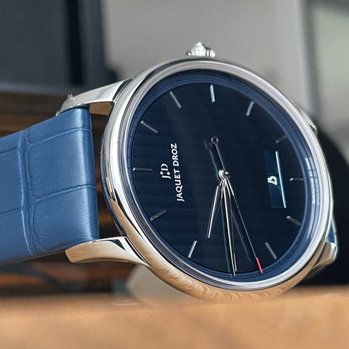 Jaquet-Droz Grande Heure Minute Quantieme