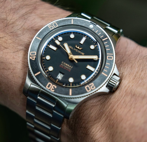 Glycine GL0523 Combat Sub 41 Ceramic — stahl Automatic watch