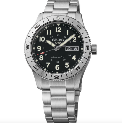 Seiko 5 Sports Field Automatic 41 Camo Black