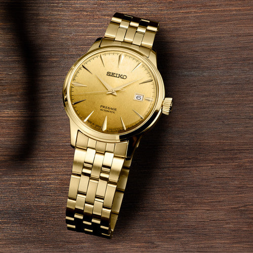 Seiko Presage Automatic Beer Julep Cocktail Time ref. SRPK46J1 — stahl Automatic watch