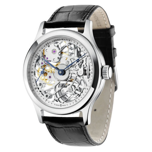 Zeno-Watch Basel Skeleton - Limited Edition ref. 4187S — stahl Manual-winding watch