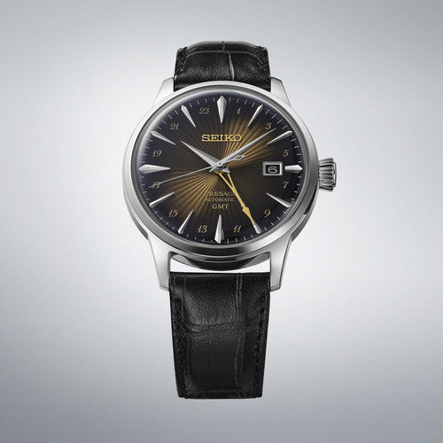 Seiko Presage Automatik GMT Rusty Nail Cocktail Time