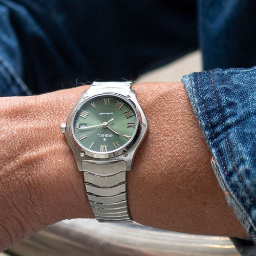 Ebel Sport Classic Automatic Mintblau 37mm