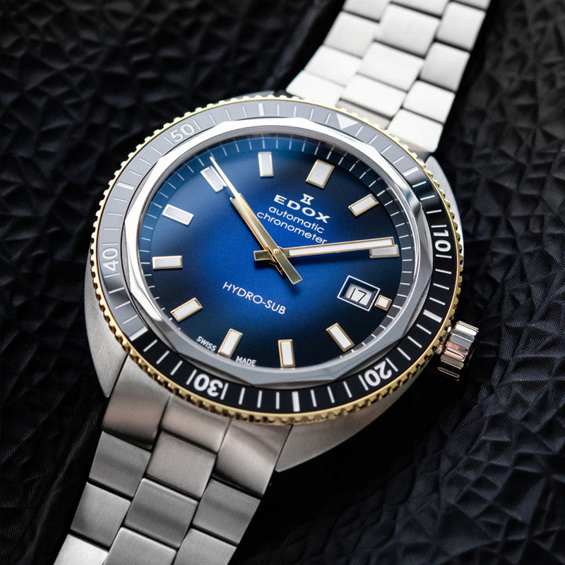 Edox Hydro-Sub Date Automatic COSC Limited Edition