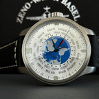 Zeno-Watch Basel OS Retro Worldtimer 2 ref. 8563WT-i2 — stahl Automatic watch