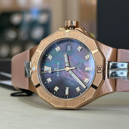 Edox Delfin Diver Date 38