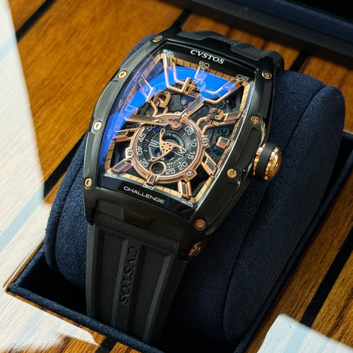 Cvstos Challenge Jetliner PS Black Titanium Black Dial 5N ref. A00103. 4115001 — titaniumium Manual-winding watch
