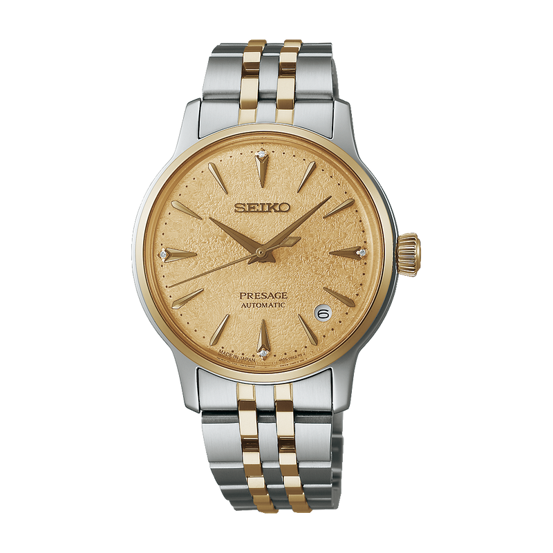 Seiko Presage Frozen Banana Daiquiri Cocktail Time 36mm ref. SRPL64J1 — stahl Automatic watch