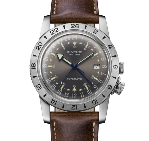 Glycine GL0303 Airman Vintage The Chief GMT 40