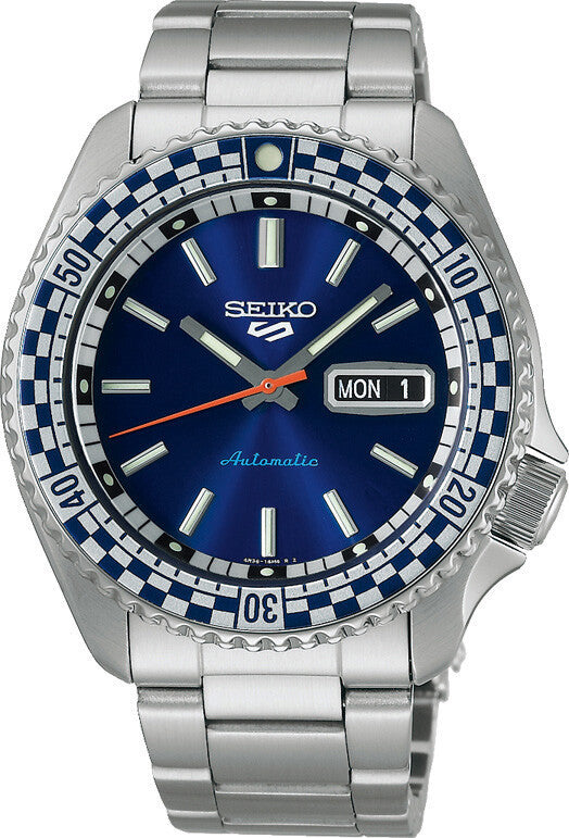 Seiko 5 Sports Retro Color Petrol Blue Special Edition ref. SRPK65K1 — stahl Automatic watch