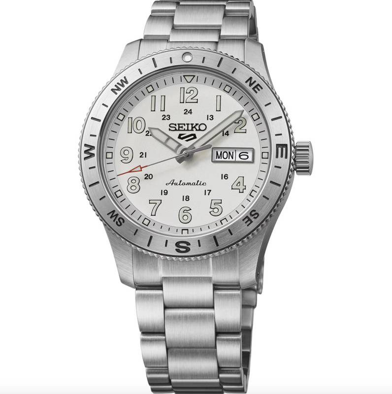 Seiko 5 Sports Field Automatic 41 White Ensign