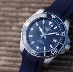 Longines HydroConquest GMT 41mm ref. L3.790.4.96.9 — stahl Automatic watch