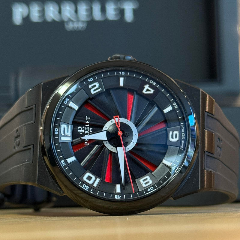 Perrelet Evo Black-Red A4063/AA — stahl Automatic watch
