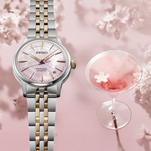 Seiko Presage Sakura Aviation Cocktail Time Limited Edition