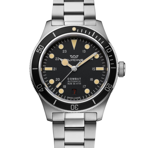 Glycine GL0402 Combat Sub 39 — stahl Automatic watch