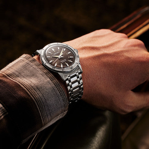 Seiko Presage Style 60's Automatic Brown 39.5mm ref. SRPL09J1 — stahl Automatic watch