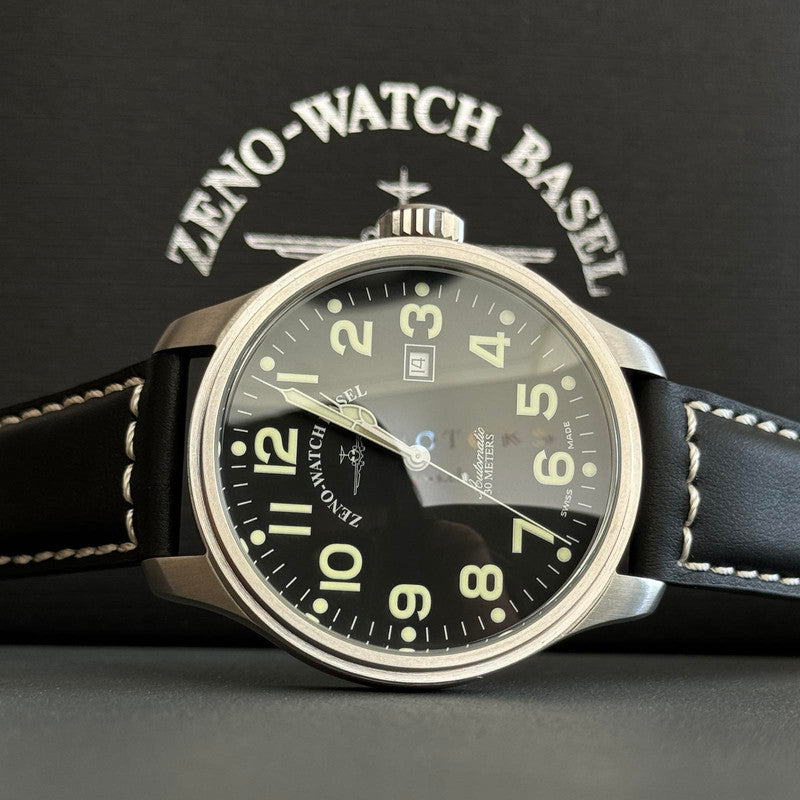 Zeno Watch Oversized Pilot Automatic