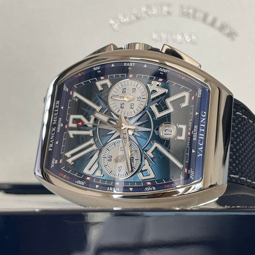Franck Muller Vanguard Yachting ref. V 45CC DT YACHT AC — stahl Automatic watch